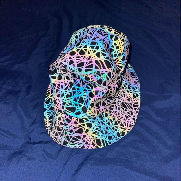 Other - Reversable Reflective / Black Bucket Hat with Pocket by IHEARTRAVES